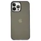 Apple iPhone 14 Pro Kılıf Pc Sert Şeffaf Kapak - Siyah