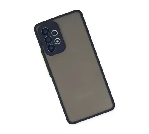 Samsung Galaxy A33 5G Kılıf Montreal Silikon Kapak - Lacivert