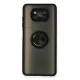 Xiaomi Pocophone X3 Kılıf Montreal Yüzüklü Silikon Kapak - Siyah