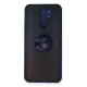 Xiaomi Redmi 9 Kılıf Montreal Yüzüklü Silikon Kapak - Lacivert