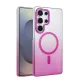 Samsung Galaxy S25 Ultra Glossy Magsafe Kapak - Mor