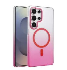 Samsung Galaxy S25 Ultra Glossy Magsafe Kapak - Pembe