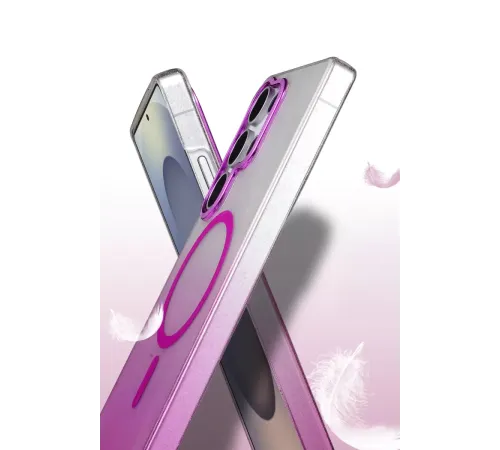 Samsung Galaxy S25 Ultra Glossy Magsafe Kapak - Çöl Titanyum
