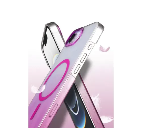 Apple iPhone 16E Glossy Magsafe Kapak - Çöl Titanyum