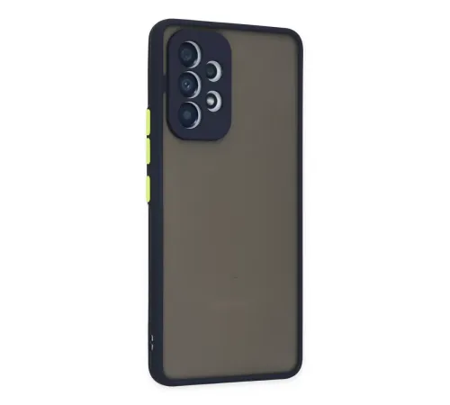 Samsung Galaxy A53 5G Kılıf Montreal Silikon Kapak - Lacivert