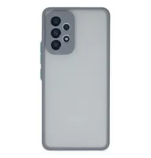 Samsung Galaxy A53 5G Kılıf Montreal Silikon Kapak - Gri