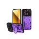 Xiaomi Redmi Note 13 4G Kılıf Joy Lens Standlı Kapak - Mor