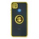 Xiaomi Redmi 9C Kılıf Montreal Yüzüklü Silikon Kapak - Sarı