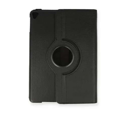 Apple iPad 9.7 (2018) Kılıf 360 Tablet Deri Kılıf - Siyah