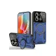 Xiaomi Redmi Note 13 Pro 4G Kılıf Joy Lens Standlı Kapak - Lacivert