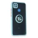 Xiaomi Redmi 9C Kılıf Montreal Yüzüklü Silikon Kapak - Buz Mavi