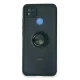 Xiaomi Redmi 9C Kılıf Montreal Yüzüklü Silikon Kapak - Yeşil