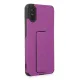 Xiaomi Redmi 9A Kılıf Mega Standlı Silikon - Mor