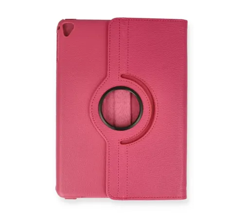 Apple iPad 9.7 (2018) Kılıf 360 Tablet Deri Kılıf - Pembe
