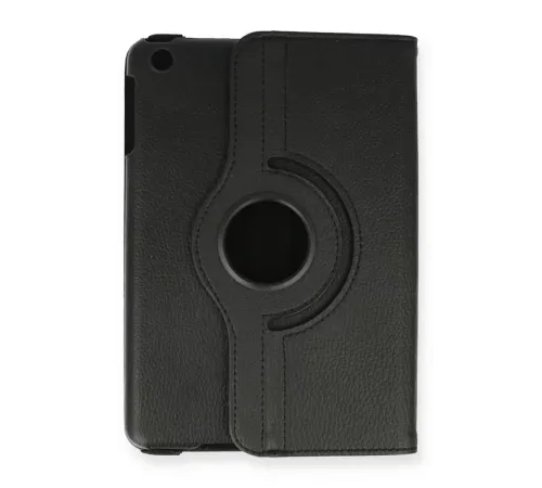 Apple iPad Mini 1 Kılıf 360 Tablet Deri Kılıf - Siyah