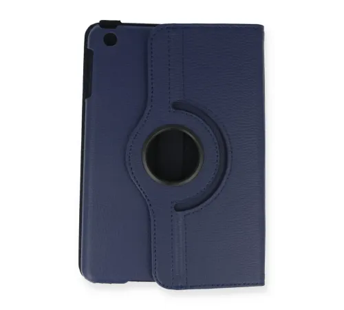 Apple iPad Mini 1 Kılıf 360 Tablet Deri Kılıf - Lacivert