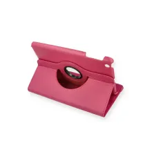 Apple iPad Mini 1 Kılıf 360 Tablet Deri Kılıf - Pembe
