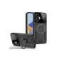Realme C55 Kılıf Joy Lens Standlı Kapak - Siyah