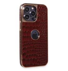 Apple iPhone 14 Pro Kılıf Snake Kapak - Bordo