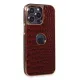 Apple iPhone 14 Pro Kılıf Snake Kapak - Bordo