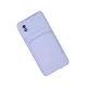 Samsung Galaxy A01 Core Kılıf Kelvin Kartvizitli Silikon - Lila