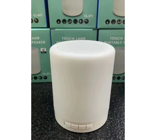 CL-671 Şarjlı Dokunmatik Gece Lambalı Bluetooth Hoparlör