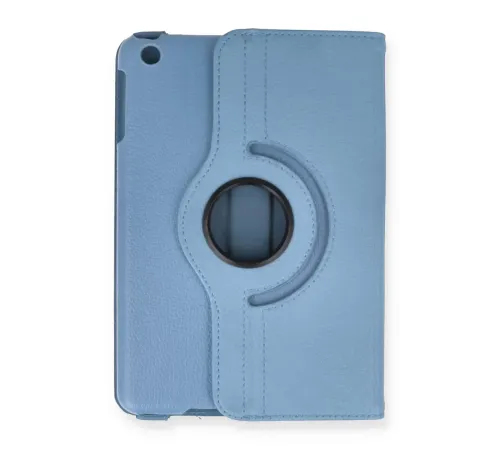 Apple iPad Mini 1 Kılıf 360 Tablet Deri Kılıf - Turkuaz