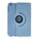 Apple iPad Mini 1 Kılıf 360 Tablet Deri Kılıf - Turkuaz