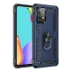 Samsung Galaxy A33 5G Kılıf Sofya Yüzüklü Silikon Kapak - Lacivert