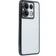 Xiaomi Poco X6 Kılıf Lensli Silikon - Siyah
