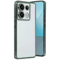 Xiaomi Poco X6 Kılıf Lensli Silikon - Yeşil