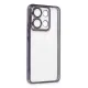 Xiaomi Poco X6 Kılıf Lensli Silikon - Mor