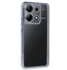 Xiaomi Poco X6 Kılıf Lensli Silikon - Açık Mavi
