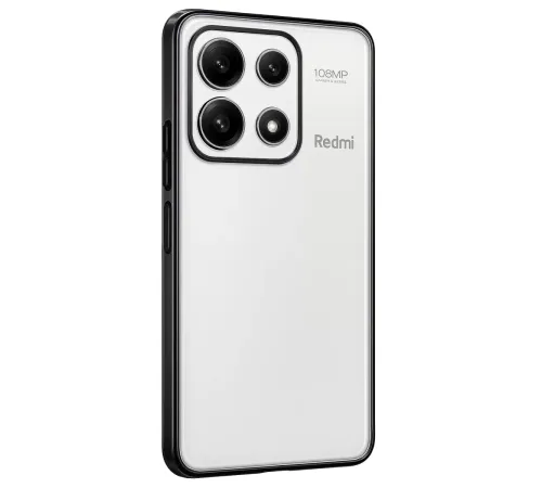 Xiaomi Poco X6 Pro Kılıf Lensli Silikon - Siyah