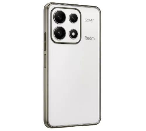 Xiaomi Poco X6 Pro Kılıf Lensli Silikon - Gold