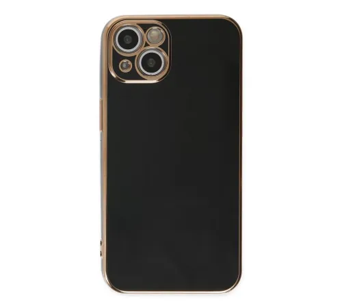 Apple iPhone 14 Kılıf Volet Silikon - Siyah