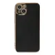 Apple iPhone 14 Kılıf Volet Silikon - Siyah