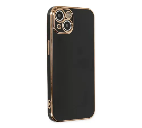 Apple iPhone 14 Kılıf Volet Silikon - Siyah