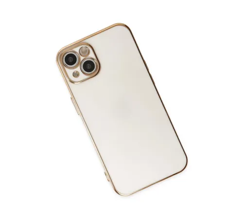 Apple iPhone 14 Kılıf Volet Silikon - Beyaz
