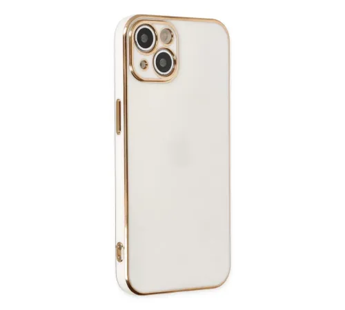 Apple iPhone 14 Kılıf Volet Silikon - Beyaz