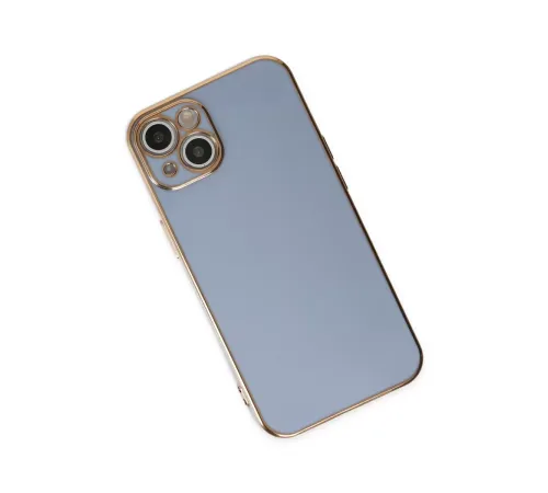 Apple iPhone 14 Kılıf Volet Silikon - Mavi