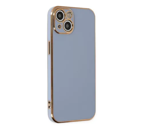Apple iPhone 14 Kılıf Volet Silikon - Mavi