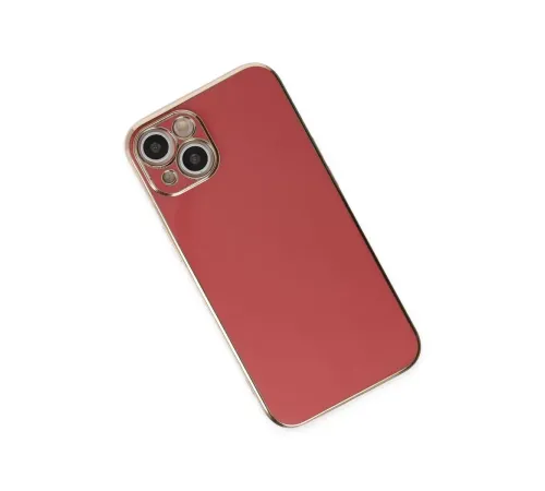 Apple iPhone 14 Kılıf Volet Silikon - Kırmızı