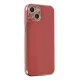 Apple iPhone 14 Kılıf Volet Silikon - Kırmızı