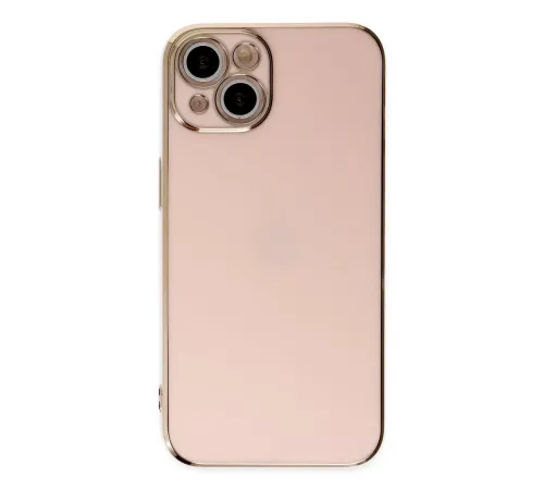 Apple iPhone 14 Kılıf Volet Silikon - Pembe