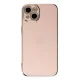 Apple iPhone 14 Kılıf Volet Silikon - Pembe