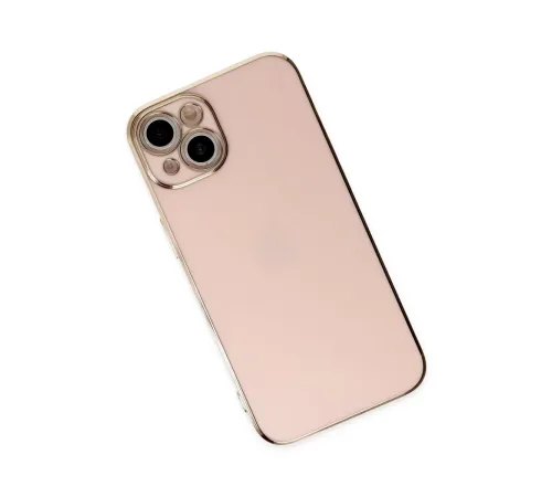 Apple iPhone 14 Kılıf Volet Silikon - Pembe