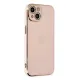 Apple iPhone 14 Kılıf Volet Silikon - Pembe