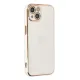 Apple iPhone 14 Plus Kılıf Volet Silikon - Beyaz