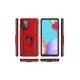 Samsung Galaxy A33 5G Kılıf Sofya Yüzüklü Silikon Kapak - Kırmızı
